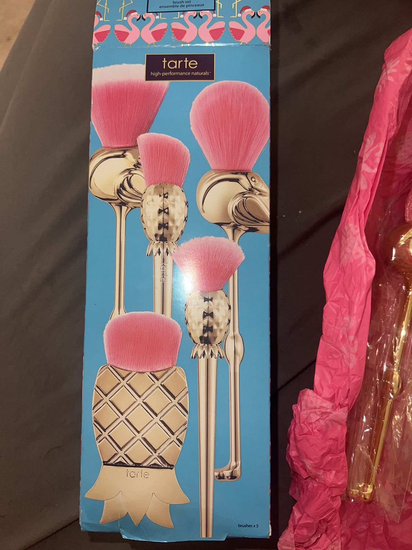 Tarte Flamingo Makeup Brush Set