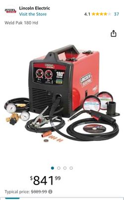 Lincoln ELECTRIC Welder 180HD 240 Volts