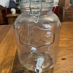 Yorkshire Glass Beverage Dispenser 