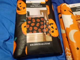 Halloween tablecloth