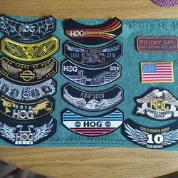 Harley Davidson Patches & Pins & More 2011-2021