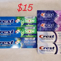Crest Toothpaste Bundle