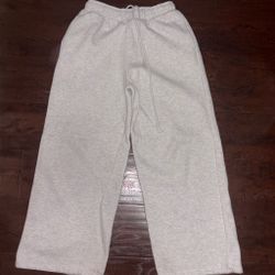 Light Grey Fleece Sweatpants