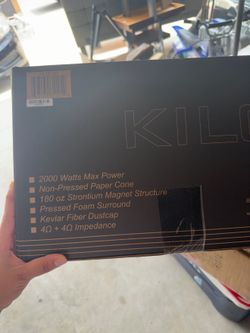 🔊 Massive Audio KILOX 154 15” Subwoofer - Open Box