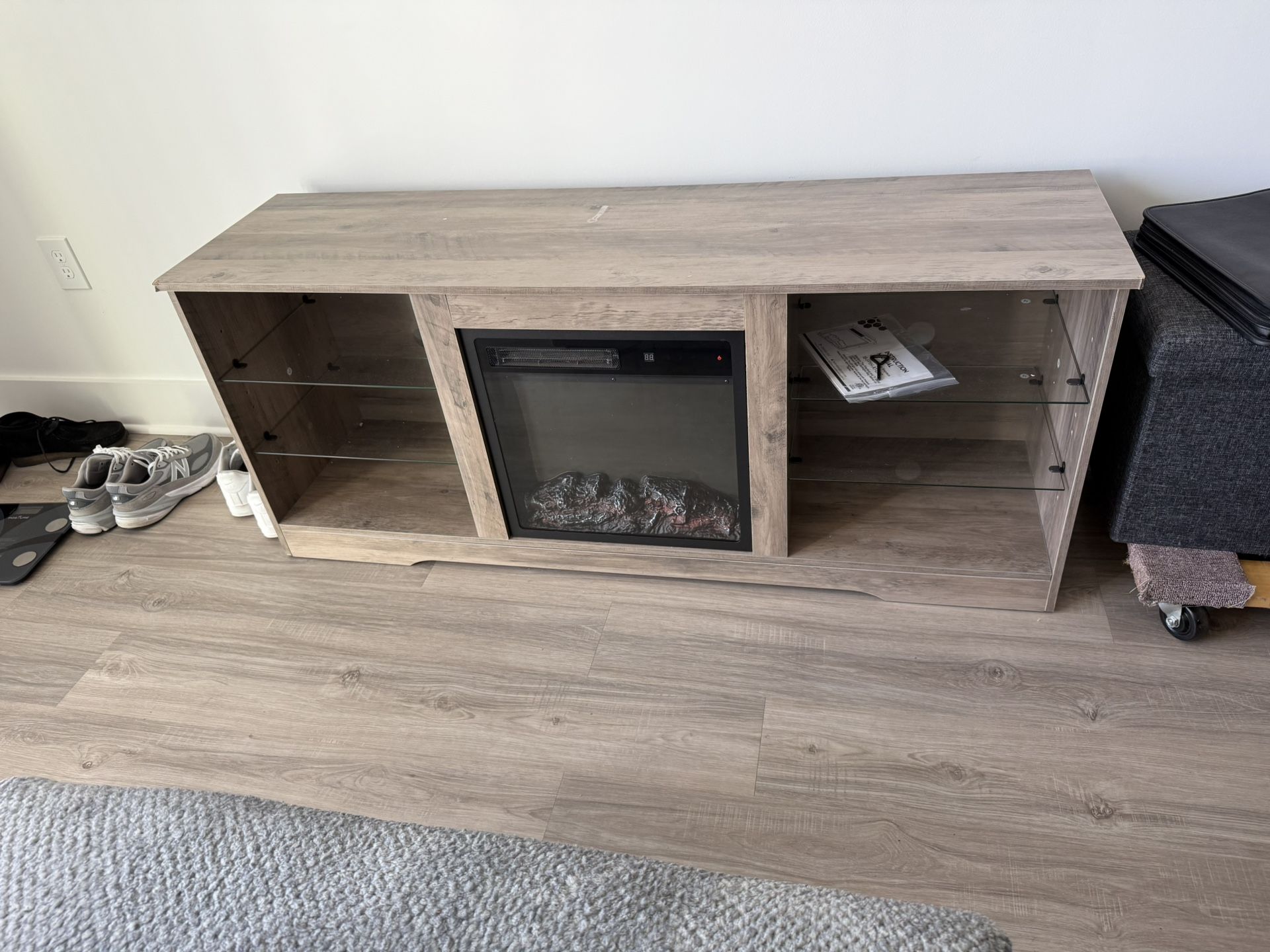 Fireplace TV Stand