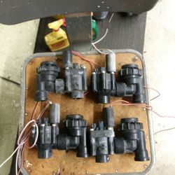 Sprinkler Valves Used Very Little 10$ Each