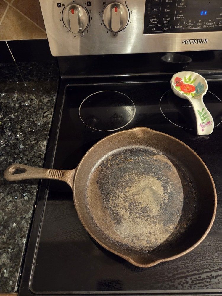 Set Of Martha Stewart Cast IRON PANS (10" And 8"
