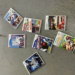 Wii Games (MJ experience, Just Dance 3, Wipeoout, & MORE!