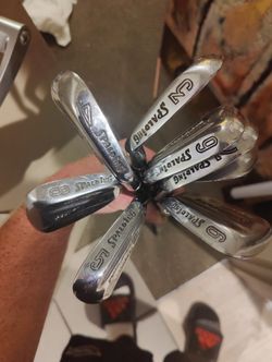 Vintage Spalding Power‑Flite Pro‑Model Irons — 3‑9 + PW