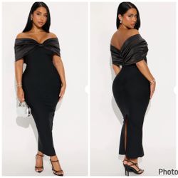 1x, Fashion Nova Bandage Holiday Dress