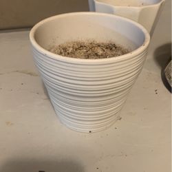 3 Small Plant Pots