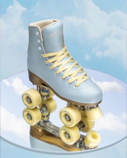Impala Rollerskates Sky Blue/ Yellow