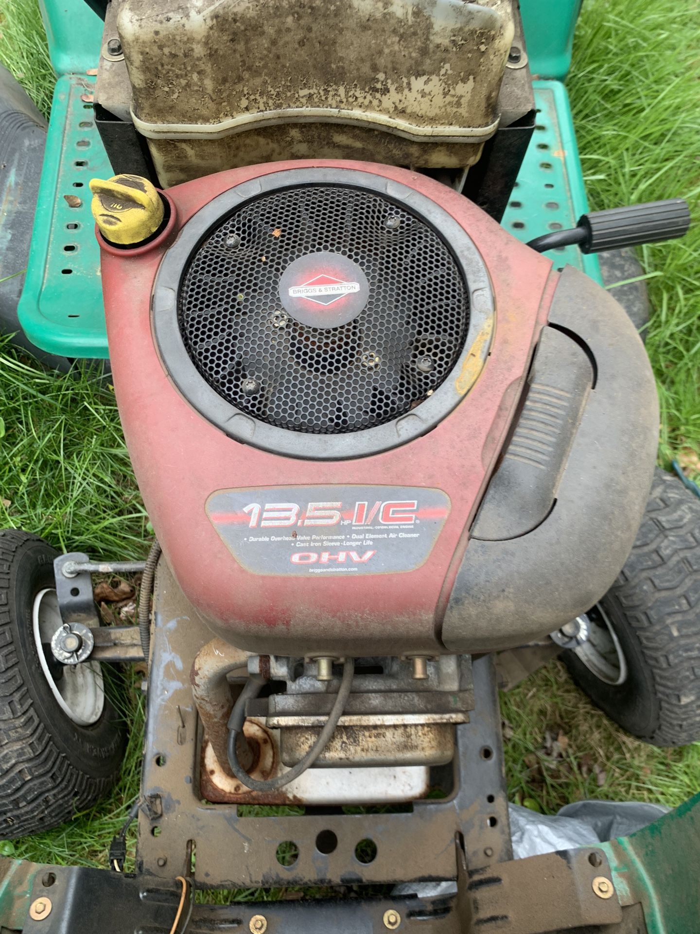 lawn tractor