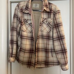 Women’s Jacket Flannel Pink 