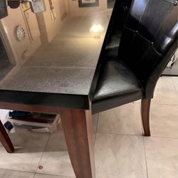 Marble Top Dining Table. 