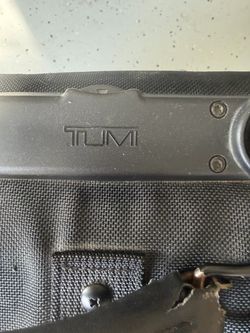 Tumi suitcase