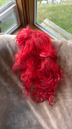 Red wig