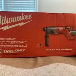 Milwaukee M18 Brushless 1" SDS Plus (Tool Only)