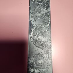 3D Print Grey With Dragon Bookmarker