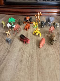 20 plastic animals toy Set