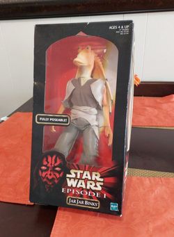 Vintage JAR JAR BINKS STAR WARDS EPISOIDE 1