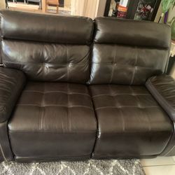 Leather Recliner Sofa Seat 2pcs