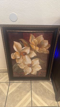 Home interior wall frame