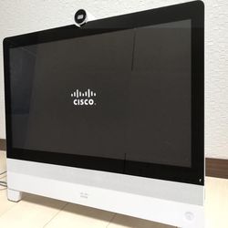 Cisco DX80 CP-DX80-K9= 23-inch 1080p. Can Be Used As A Cisco Desptop Or Simply And HDMI MONITOR PC