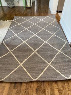 Potterybarn Jute Lattice Rug