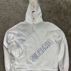 Supreme Diagonal Hooded Sweatshirt 