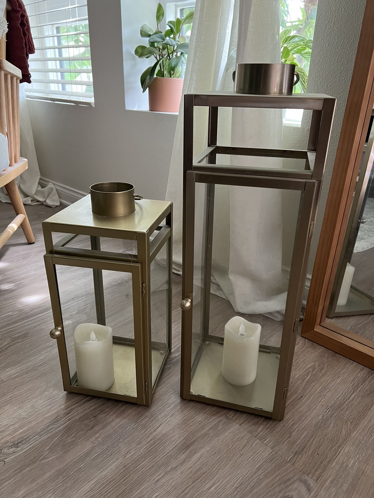 Gold Threshold Lantern Set From Target