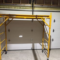 Bakers Rack $100    Folding Work Horses $125 For 4