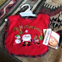 Brand New Baby’s 1st Christmas Bib !! 
