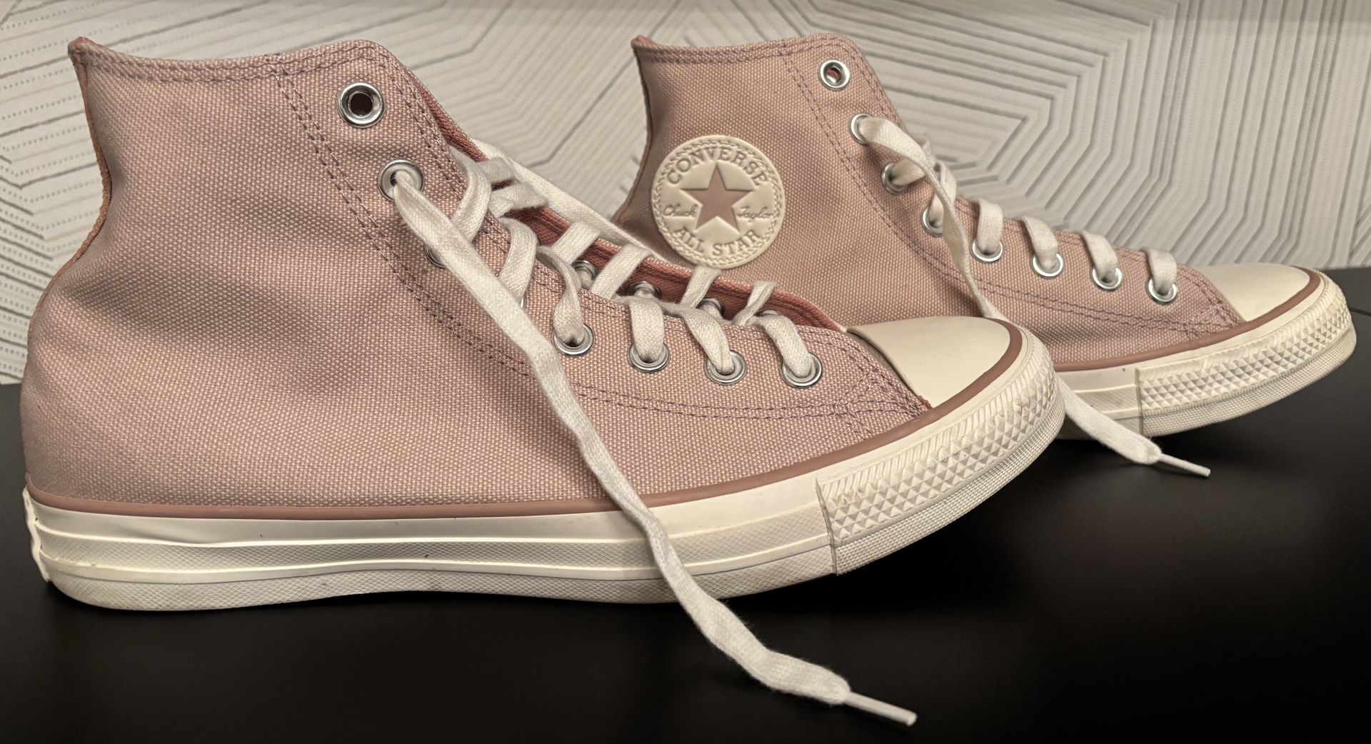Pink Converse High-Tops