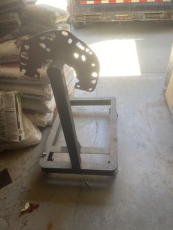 Custom motor and transmission stand