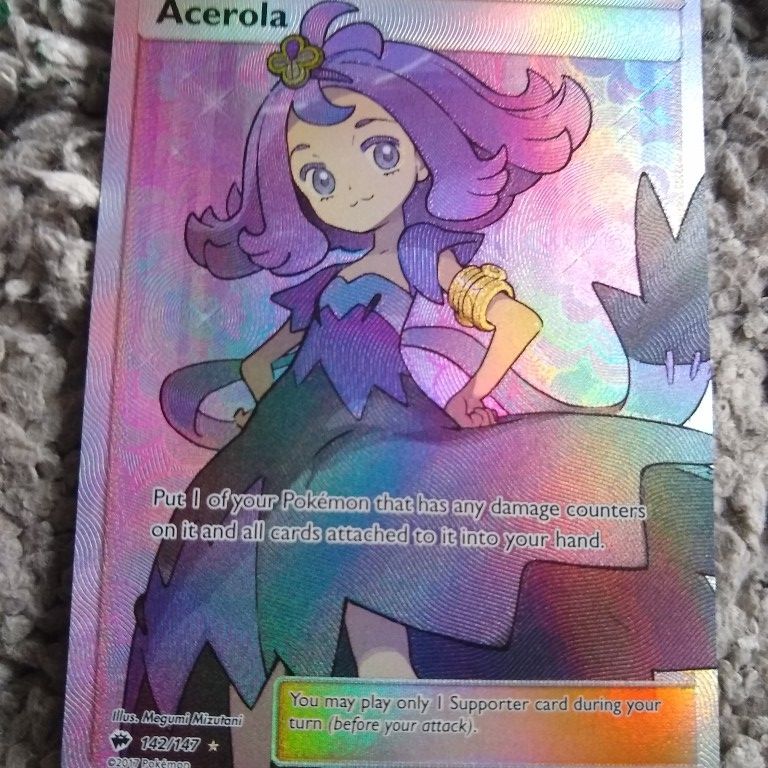 acerola pokemon card full art 142/147 Pokmon PSA Extended Artwork Protective Display Case 129/172 / Uncommon Card Type / HP / Stage 2025 Pokmon Japanese M1S #090