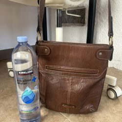 Leather Messenger Bag