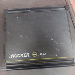 AMPLIFICADOR AMPLIFIER KICKER 250.1 MONO BLOCK GOOD CONDICIÓN ABLO ESPAÑOL 