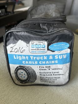 Light Truck & SUV Cable Chains Stock #2016