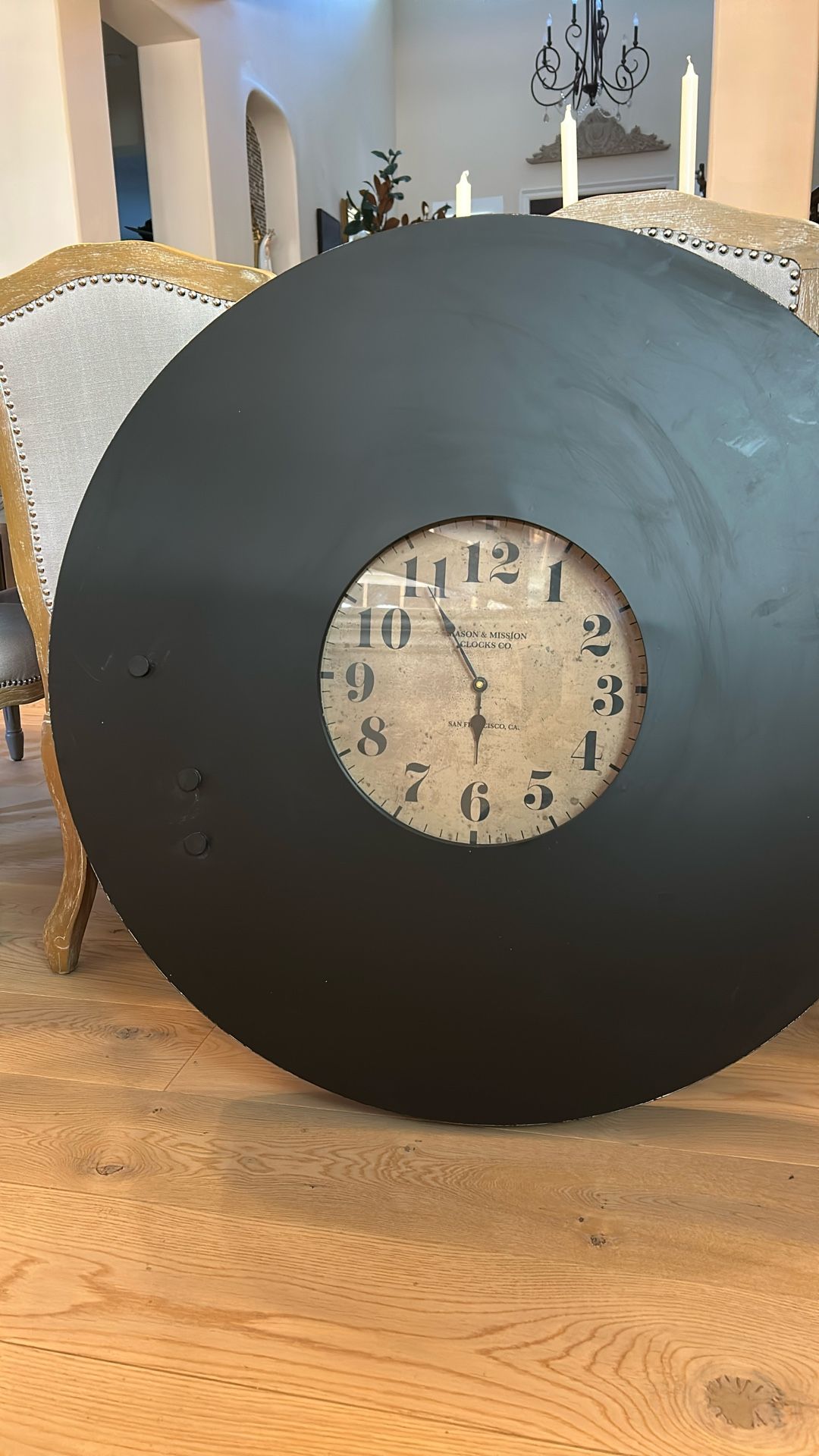 Pottery barn 38 inch clock
