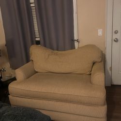 Chair And A Half-pull out Bed