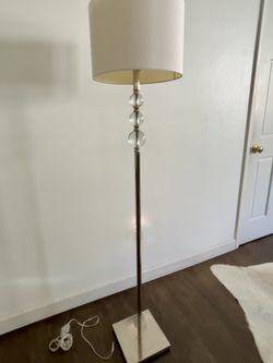 IKEA Floor Lamp with White Shade