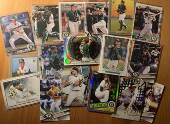 Baseball Cards Oakland A’s Rookie Lot