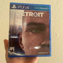 Detroit Become Human PlayStation 4 New 