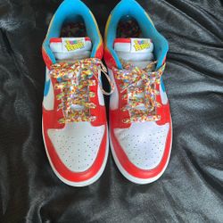 Nike Fruity Pebbles Dunks Size 10.5