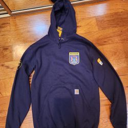 NWT Carhartt Barstool Sports Michigan Hoodie Size Small