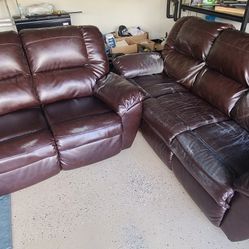 Sofa and Loveseat 