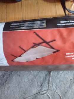 Coleman folding bed