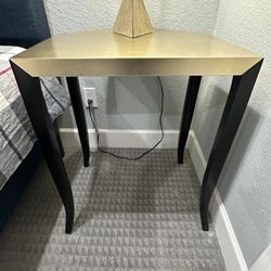 3 Chic Gold/Black End Tables 