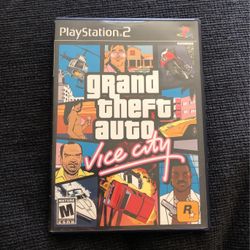 GTA Vice City PS2 With Manual